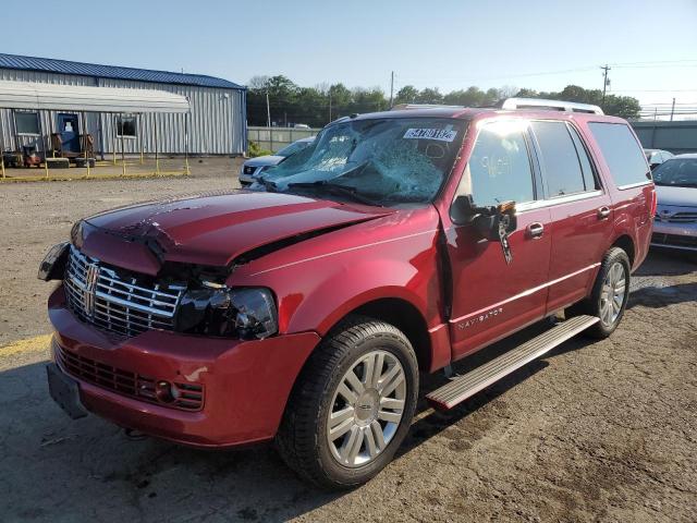 5LMJJ2J56DEL06046 - 2013 LINCOLN NAVIGATOR 红色 照片 2