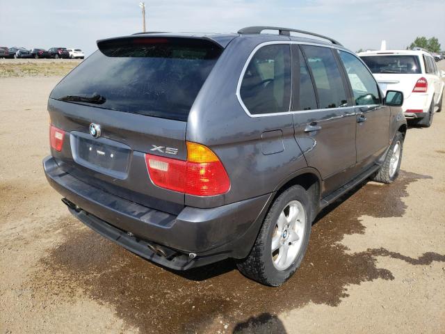 WBAFB33571LH23728 - 2001 BMW X5 4.4I GRAY photo 4