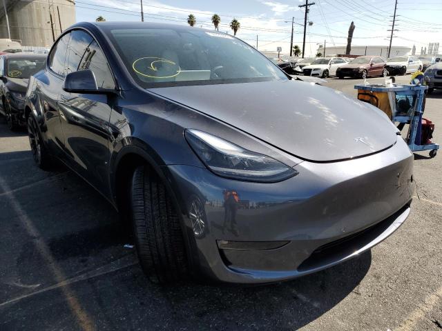 7SAYGDEF6NF350697 - 2022 TESLA MODEL Y فحمي صورة 1