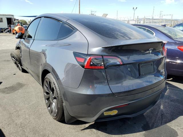 7SAYGDEF6NF350697 - 2022 TESLA MODEL Y CHARCOAL photo 3