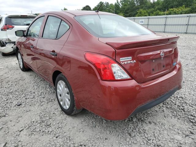 3N1CN7AP4GL864813 - 2016 NISSAN VERSA S RED photo 3