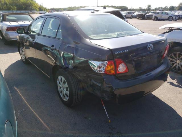 2T1BU4EE8AC283392 - 2010 TOYOTA COROLLA BASE  photo 3