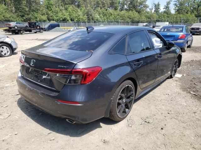2HGFE2F56NH510710 - 2022 HONDA CIVIC SPOR Grau Foto 4
