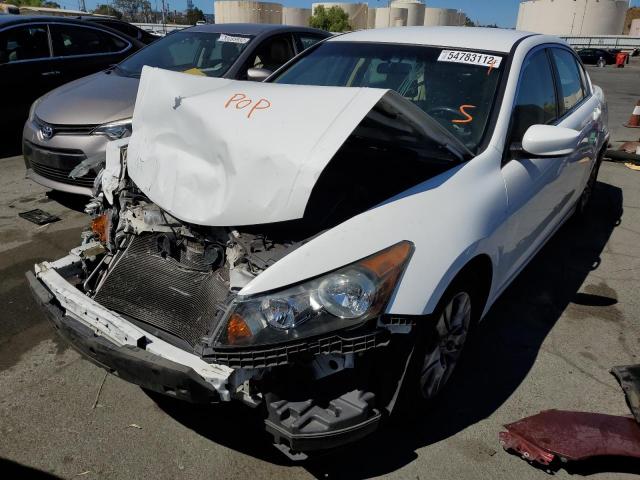 1HGCP2F69CA192423 - 2012 HONDA ACCORD SE WHITE photo 2