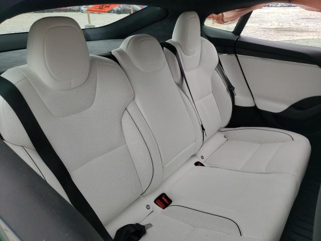 5YJSA1E69NF460338 - 2022 TESLA MODEL S Կապույտ լուսանկար 6