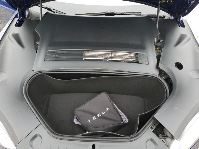 5YJSA1E69NF460338 - 2022 TESLA MODEL S Կապույտ լուսանկար 7