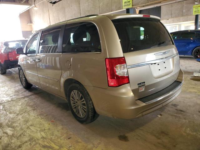 2C4RC1CGXER259413 - 2014 CHRYSLER TOWN & COU BEIGE photo 3