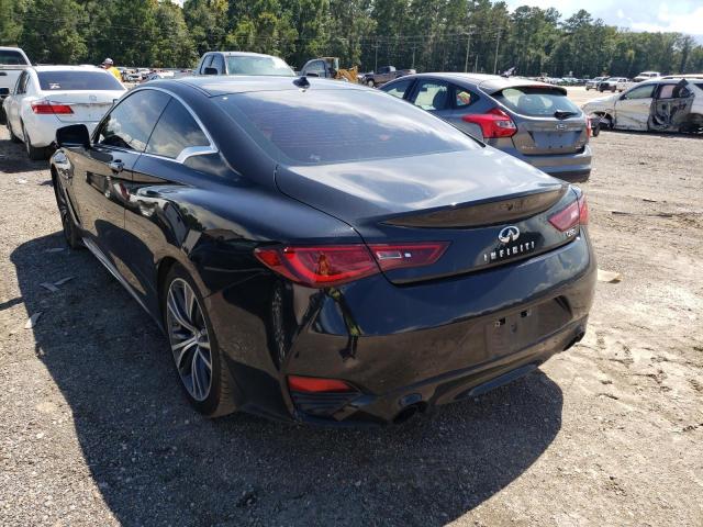 JN1EV7EK5JM341904 - 2018 INFINITI Q60 LUXE 3 BLACK photo 3