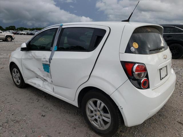 1G1JA6SH6D4189204 - 2013 CHEVROLET SONIC LS WHITE photo 3