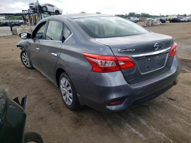 3N1AB7AP5GY259704 - 2016 NISSAN SENTRA GRAY photo 3