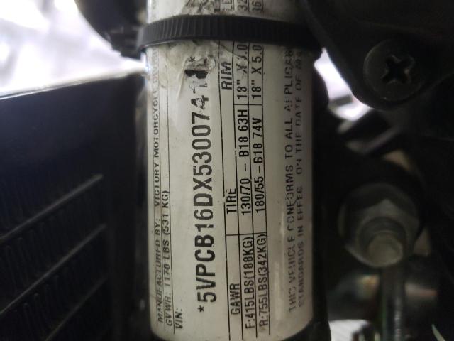 5VPCB16DX53007410 - 2005 VICTORY MOTORCYCLES KINGPIN 绿色 照片 10