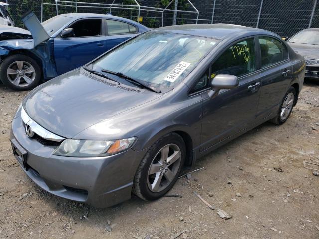 19XFA1F65AE070434 - 2010 HONDA CIVIC LX-S Szary zdjęcie 2