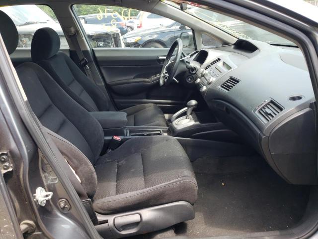 19XFA1F65AE070434 - 2010 HONDA CIVIC LX-S Szary zdjęcie 5