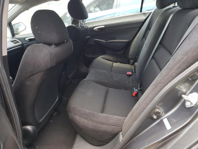 19XFA1F65AE070434 - 2010 HONDA CIVIC LX-S Szary zdjęcie 6