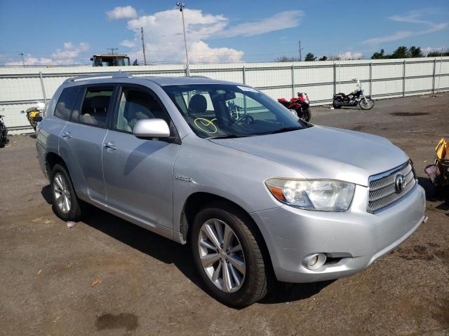 JTEJW3EH8A2043733 - 2010 TOYOTA HIGHLANDER SILVER photo 1