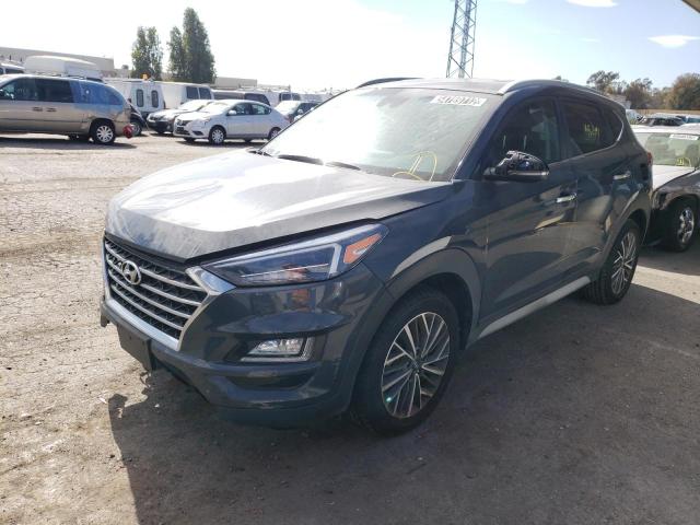 KM8J3CAL9KU071114 - 2019 HYUNDAI TUCSON LIM GRAY photo 2