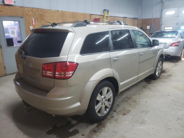 3D4GH67V19T161066 - 2009 DODGE JOURNEY R/ GOLD photo 4