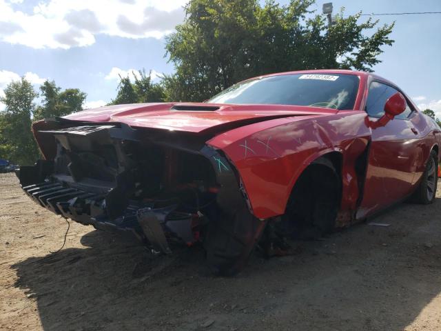 2C3CDZAG7KH540272 - 2019 DODGE CHALLENGER RED photo 9