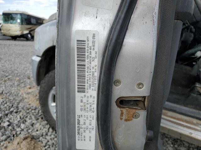 3C6UD5DL2CG298632 - 2012 DODGE RAM 2500 S BLACK photo 10