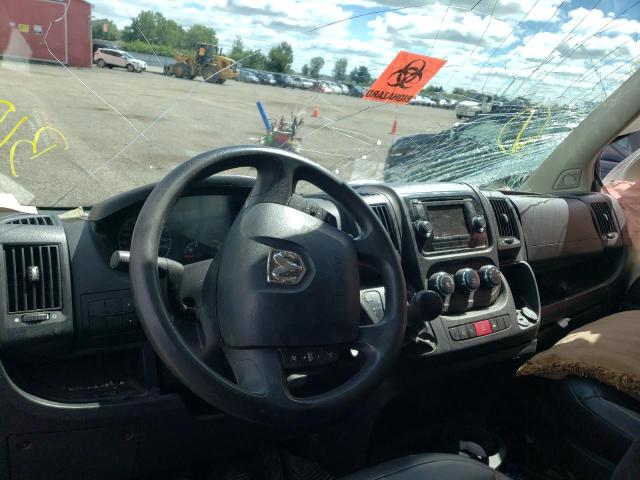 3C6TRVDD7EE121191 - 2014 RAM PROMASTER WHITE photo 9