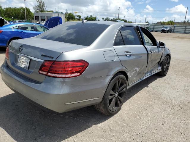 WDDHF8JB9EB041146 - 2014 MERCEDES-BENZ E 350 4MAT GRAY photo 4