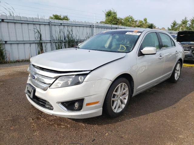 3FAHP0CG6AR407349 - 2010 FORD FUSION SEL SILVER photo 2