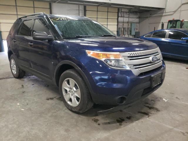 1FMHK8B85BGA66144 - 2011 FORD EXPLORER BLUE photo 1