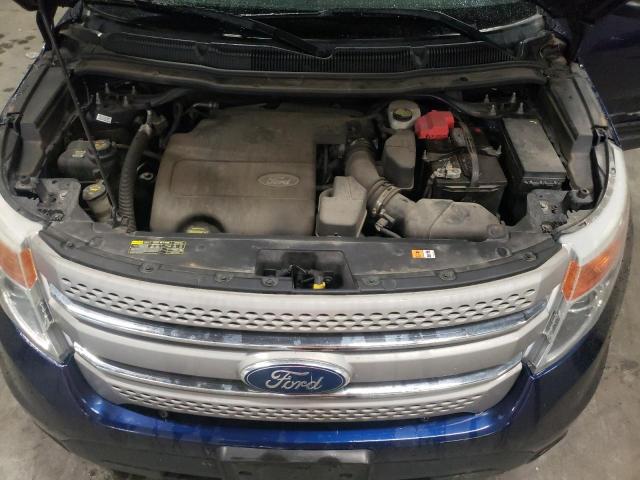 1FMHK8B85BGA66144 - 2011 FORD EXPLORER BLUE photo 7