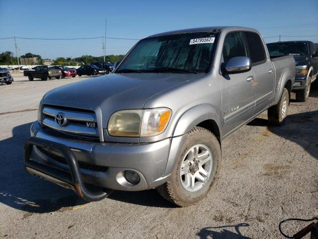 5TBDT44195S469815 - 2005 TOYOTA TUNDRA DOU SILVER photo 2