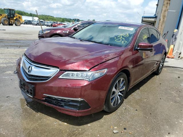 19UUB1F51GA014239 - 2016 ACURA TLX TECH BURGUNDY photo 2