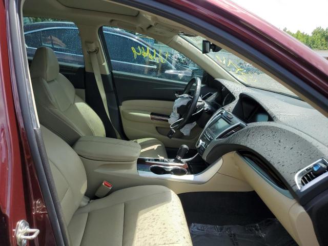 19UUB1F51GA014239 - 2016 ACURA TLX TECH BURGUNDY photo 5