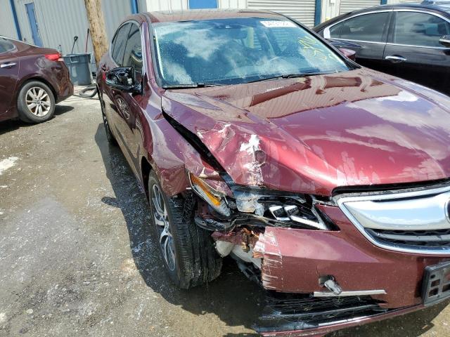 19UUB1F51GA014239 - 2016 ACURA TLX TECH BURGUNDY photo 9