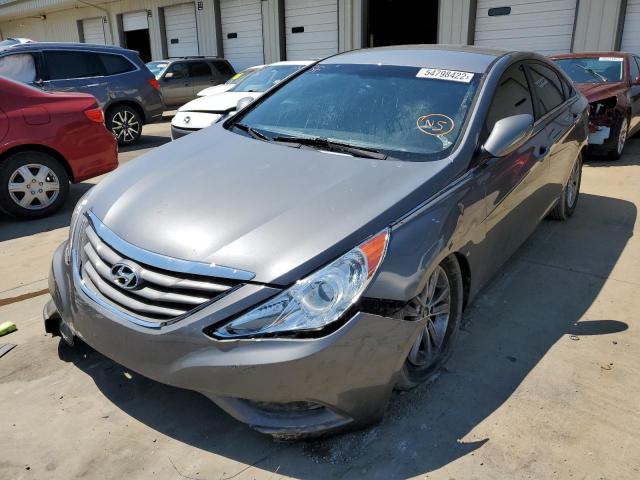 5NPEB4AC7DH793581 - 2013 HYUNDAI SONATA GLS GRAY photo 2