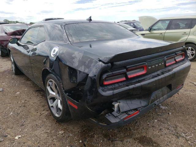 2C3CDZBG9FH774580 - 2015 DODGE CHALLENGER BLACK photo 3