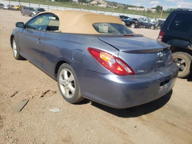 4T1FA38P46U100125 - 2006 TOYOTA SOLARA BLUE photo 3