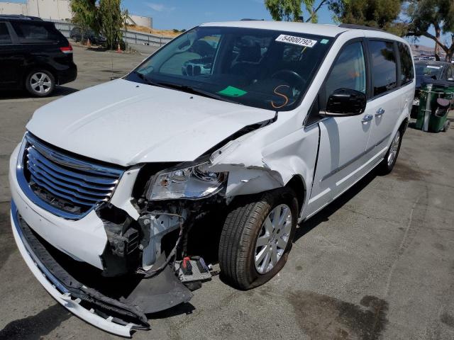 2C4RC1BG9ER453660 - 2014 CHRYSLER TOWN & COU WHITE photo 2