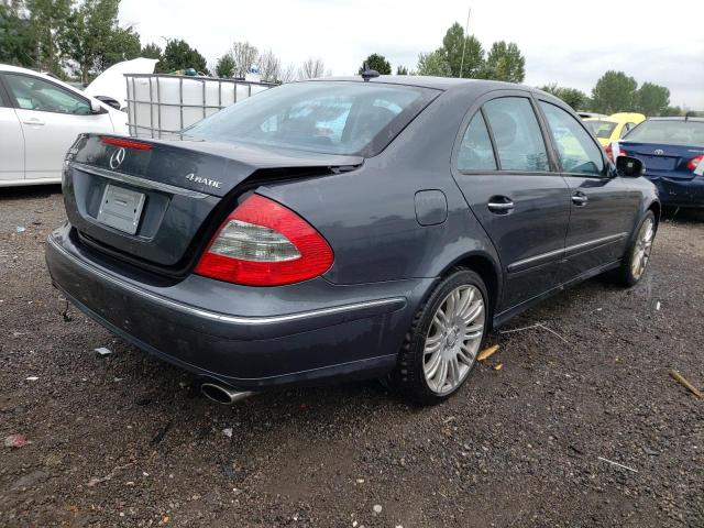 WDBUF92X39B434380 - 2009 MERCEDES-BENZ E 300 4MAT GRAY photo 4