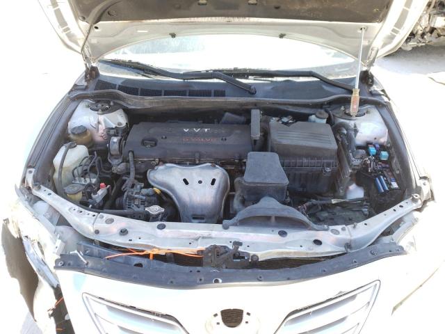 4T4BE46K17R007585 - 2007 TOYOTA CAMRY CE GRAY photo 7