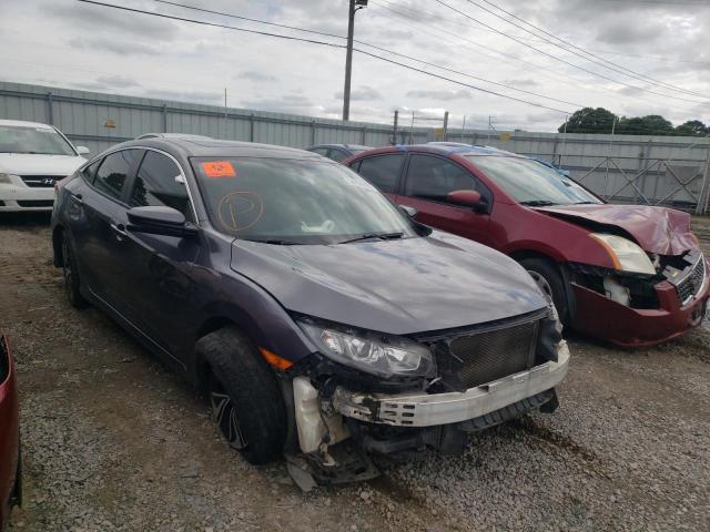 JHMFC1F77JX018580 - 2018 HONDA CIVIC EXL 灰色 照片 1