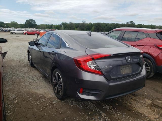 JHMFC1F77JX018580 - 2018 HONDA CIVIC EXL 灰色 照片 3