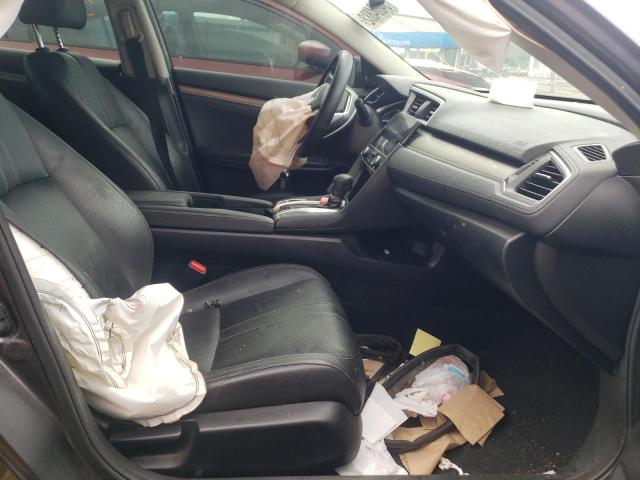 JHMFC1F77JX018580 - 2018 HONDA CIVIC EXL 灰色 照片 5