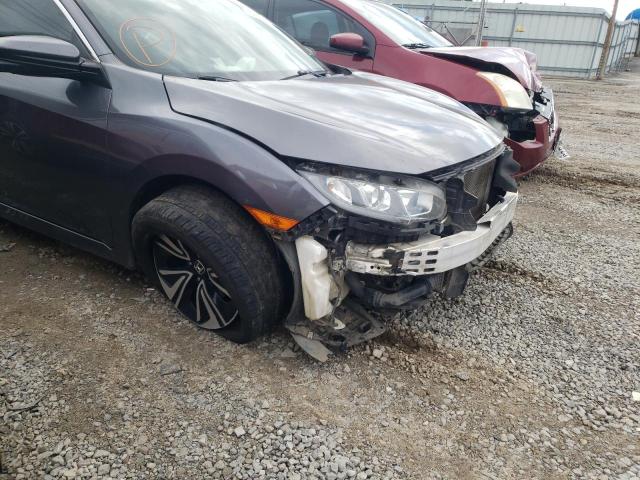 JHMFC1F77JX018580 - 2018 HONDA CIVIC EXL 灰色 照片 9