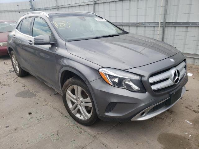 WDCTG4GBXFJ080105 - 2015 MERCEDES-BENZ GLA 250 4M GRAY photo 1