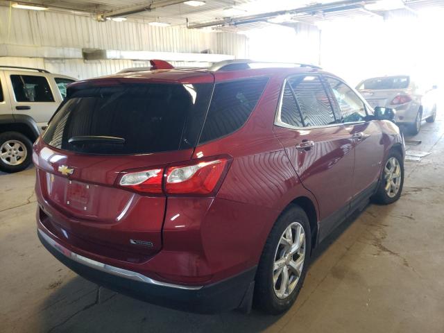 2GNAXMEV2J6265529 - 2018 CHEVROLET EQUINOX PR RED photo 4