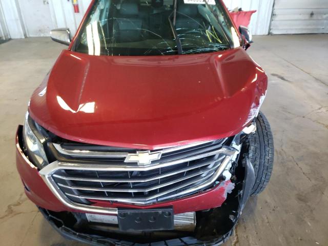 2GNAXMEV2J6265529 - 2018 CHEVROLET EQUINOX PR RED photo 7