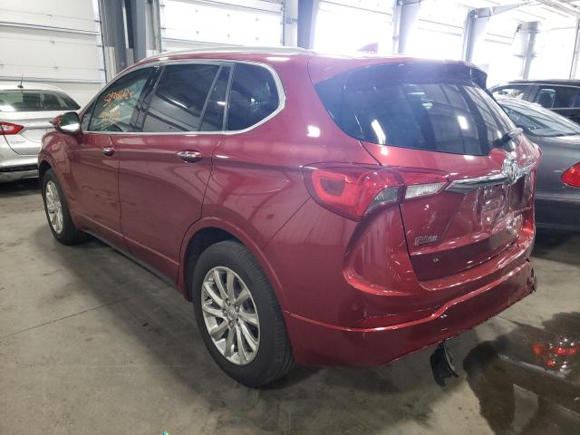 LRBFXCSA7KD006790 - 2019 BUICK ENVISION E BURGUNDY photo 3
