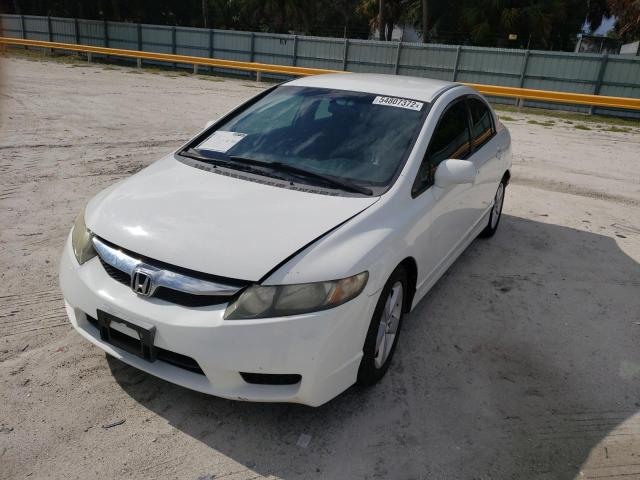 2HGFA16629H346330 - 2009 HONDA CIVIC LX-S Ağ foto 2