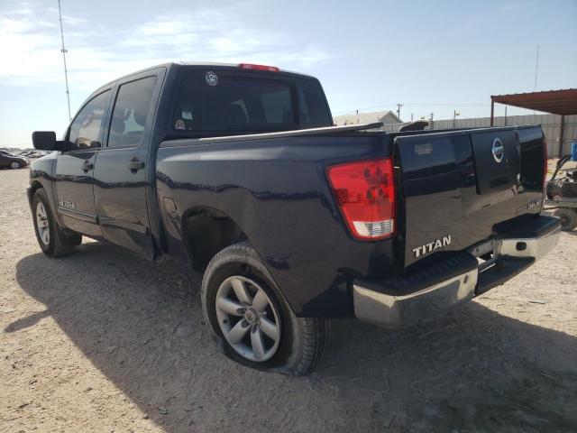 1N6BA0EKXAN308956 - 2010 NISSAN TITAN SE BLUE photo 3