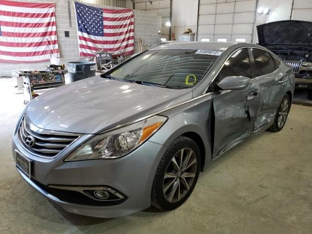 KMHFG4JGXGA518576 - 2016 HYUNDAI AZERA SILVER photo 2