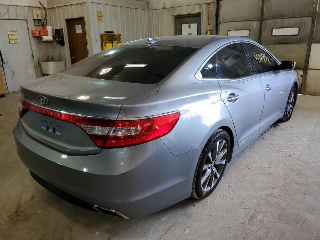 KMHFG4JGXGA518576 - 2016 HYUNDAI AZERA SILVER photo 4